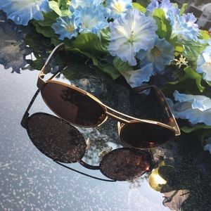 FENDI Sunglasses  - Gold Frames